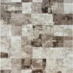 Morene Modern Krem Polyester Makine Halısı Morene Modern Krem Polyester Makine Halısı