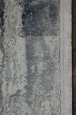 Fombio Modern Krem Polyester Makine Halısı - Görsel 3