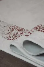 Kinver Çerçeveli Krem Akrilik Makine Halısı - Görsel 5