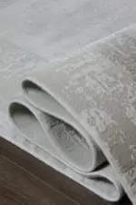 Aneto Çerçeveli Krem Akrilik Makine Halısı - Görsel 6