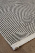 Verona Modern Antrasit Bohem Modeli Akrilik Makine Halısı - Görsel 2