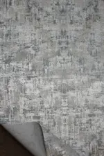 Sautin Modern Bej Polyester Makine Halısı - Görsel 4