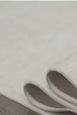 Andrano Modern Krem Akrilik Makine Halısı - Görsel 3