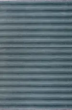 Horton Modern Mavi Yıkanabilir Polyester/Pamuk Makine Halısı