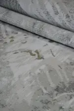 Drap Modern Bej Akrilik Makine Halısı - Görsel 7