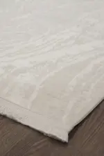 Pulsano Modern Krem Akrilik Makine Halısı - Görsel 2