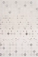 Copcut Modern Krem Akrilik Makine Halısı