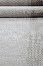 Savio Çerçeveli Krem Akrilik Makine Halısı - Görsel 5