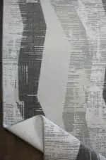 Gassin Modern Bej Akrilik Makine Halısı - Görsel 4