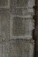 Harbor Modern Kahverengi Polyester Makine Halısı - Görsel 2