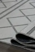 Sanari Modern Kahverengi Yıkanabilir Polyester Makine Halısı - Görsel 6