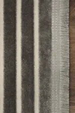 Martano Modern Antrasit Akrilik Makine Halısı - Görsel 3