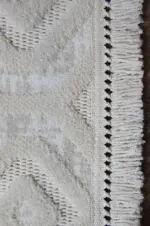 Dornes Modern Bej Polyester Makine Halısı - Görsel 3