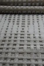 Compton Modern Kahverengi Polyester Makine Halısı - Görsel 4