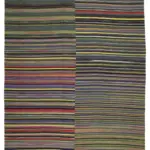 Gümgüm Modern Multi Pamuk Üstü Yün El Dokuma Kilim-363x475