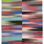 Gümgüm Modern Multi Pamuk Üstü Yün El Dokuma Kilim-298x360