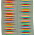 Gümgüm Modern Multi Pamuk Üstü Yün El Dokuma Kilim-203x295