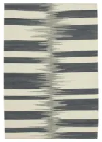 Gümgüm Modern Bej Pamuk Üstü Yün El Dokuma Kilim-177x276