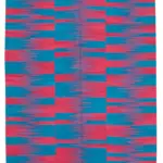 Gümgüm Modern Multi Pamuk Üstü Yün El Dokuma Kilim-204x280