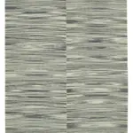 Gümgüm Modern Gri Pamuk Üstü Yün El Dokuma Kilim-205x290