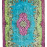 Oyma Multi Pamuk Üzerine Yün El Dokuma Kilim-198x315