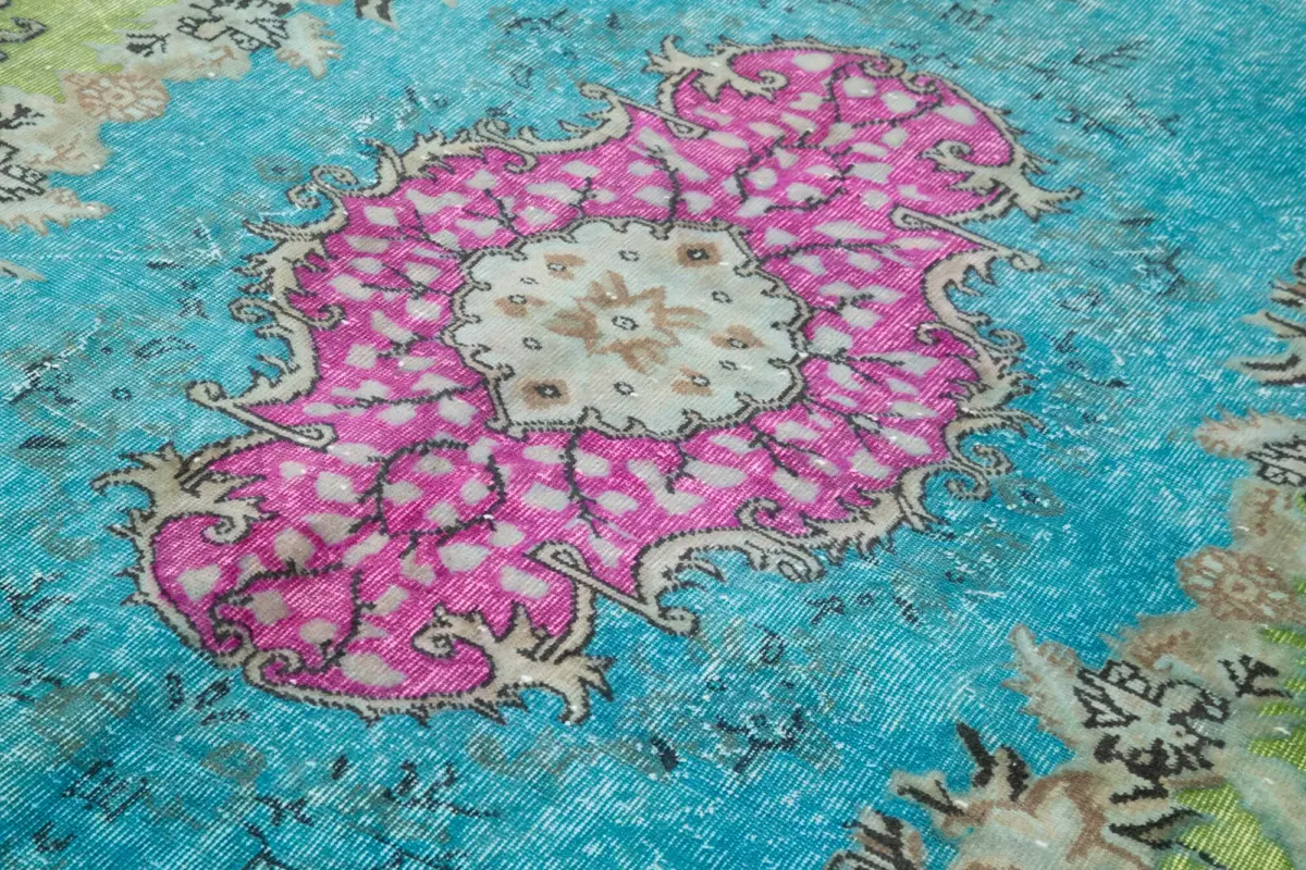 Oyma Multi Pamuk Üzerine Yün El Dokuma Kilim-198x315 - Görsel 5