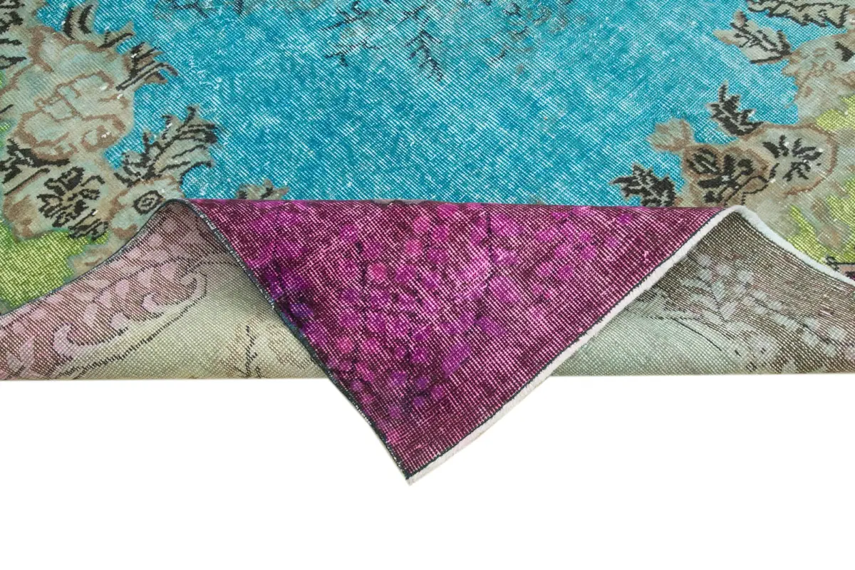 Oyma Multi Pamuk Üzerine Yün El Dokuma Kilim-198x315 - Görsel 6