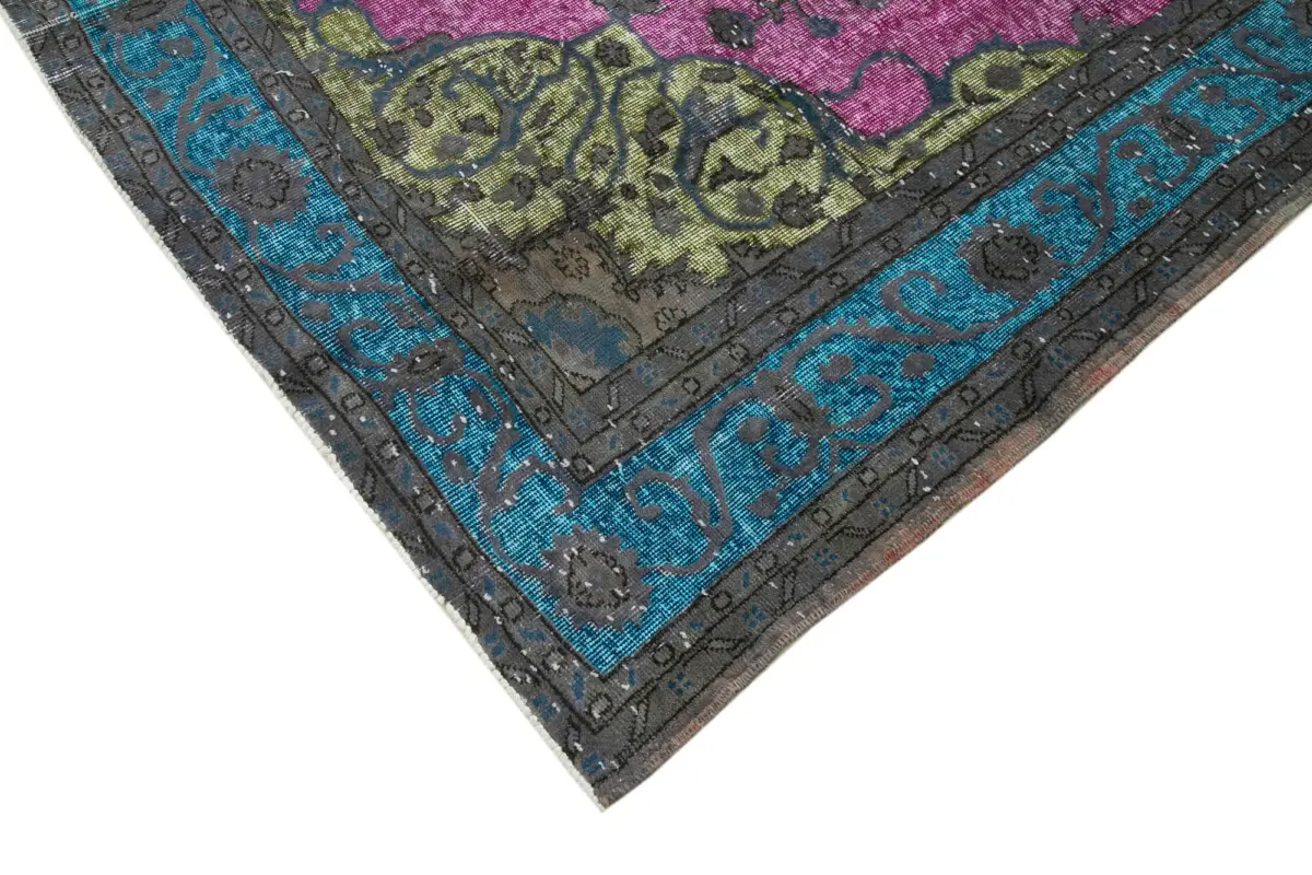 Oyma Pembe Pamuk Üzerine Yün El Dokuma Kilim-227x319 - Görsel 4