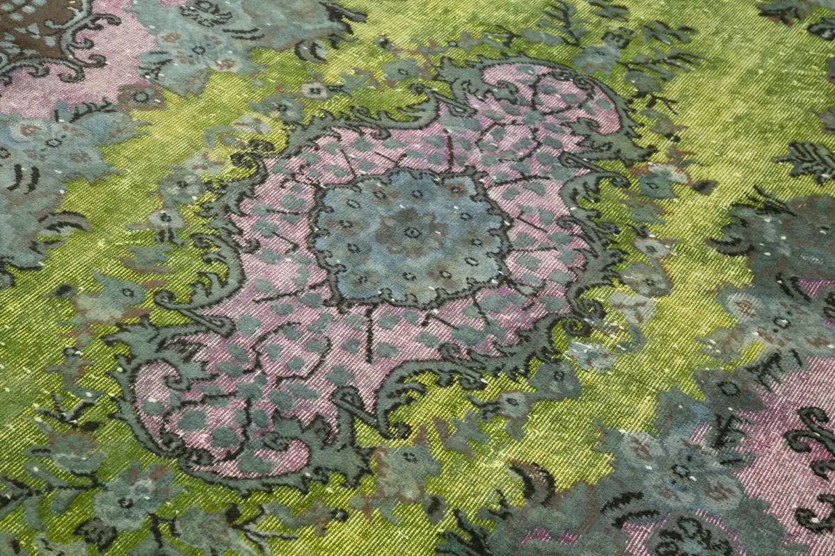 Oyma Kahverengi Pamuk Üzerine Yün El Dokuma Kilim-172x268 - Görsel 5