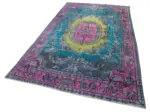 Oyma Multi Pamuk Üzerine Yün El Dokuma Kilim-174x298 - Görsel 3