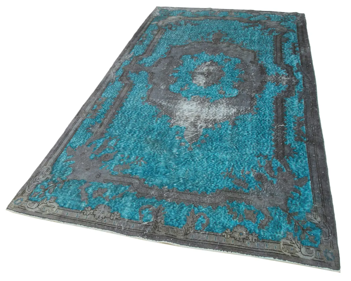 Oyma Gri Pamuk Üzerine Yün El Dokuma Kilim-156x285 - Görsel 3