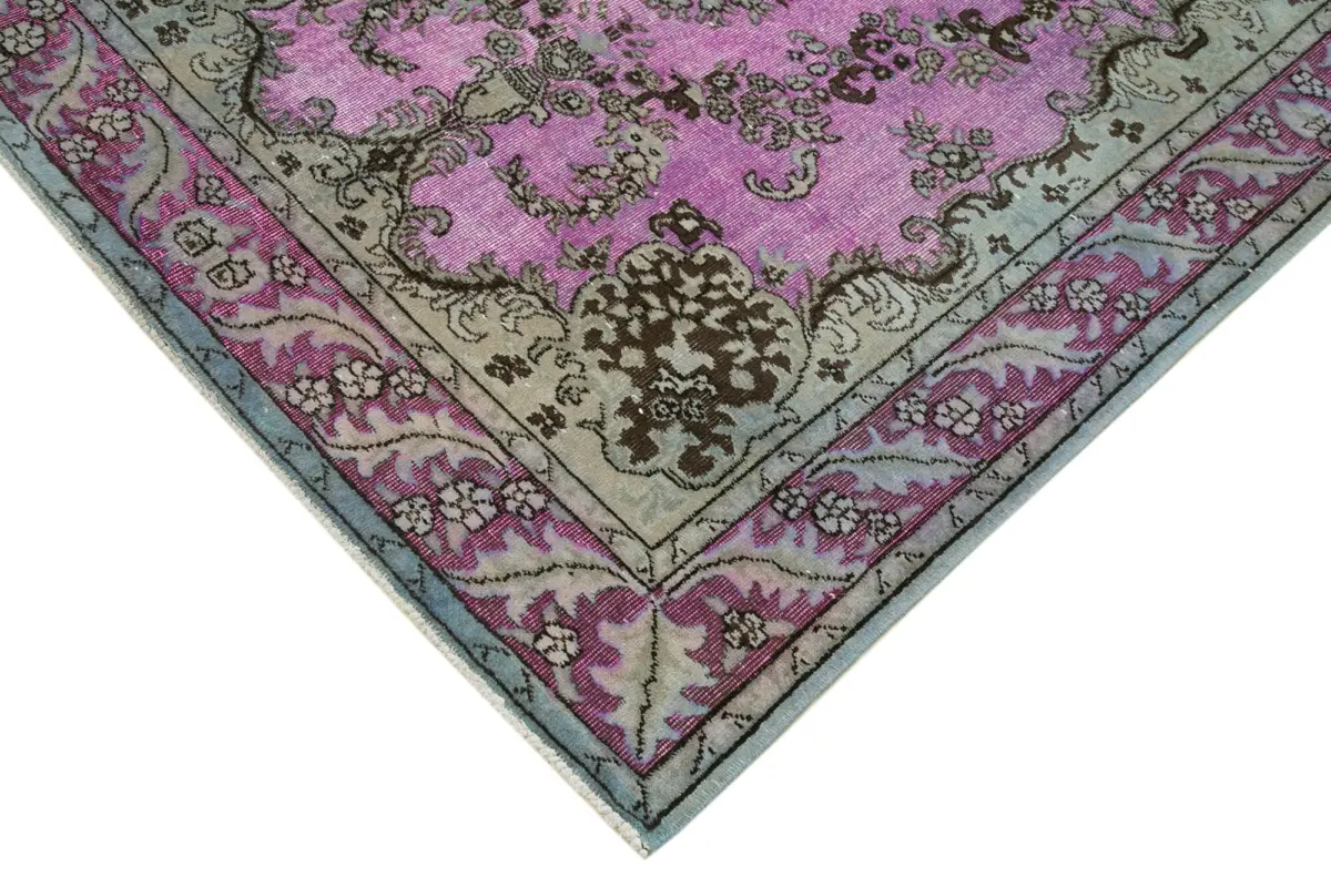 Oyma Pembe Pamuk Üzerine Yün El Dokuma Kilim-175x278 - Görsel 4