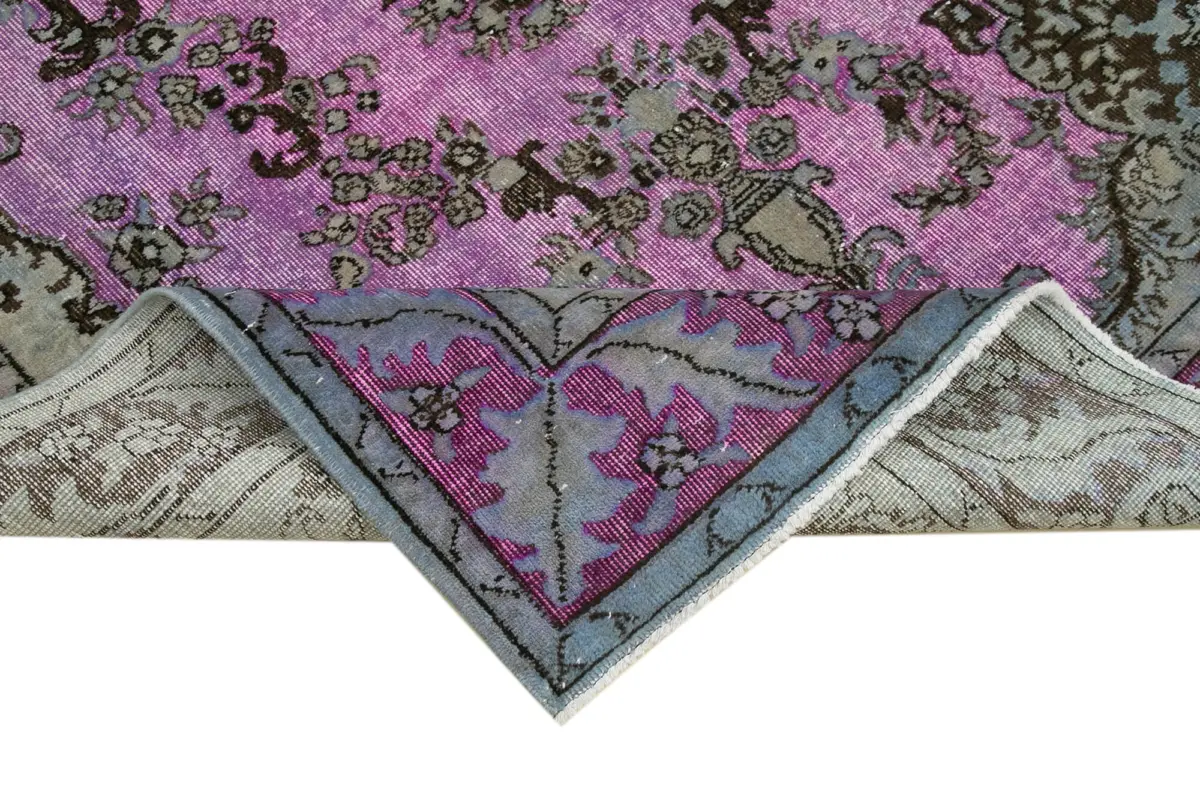 Oyma Pembe Pamuk Üzerine Yün El Dokuma Kilim-175x278 - Görsel 6