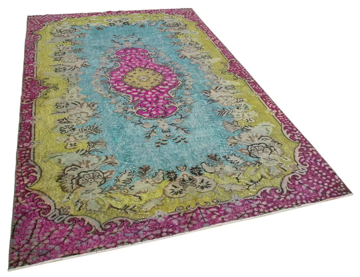 Oyma Pembe Pamuk Üzerine Yün El Dokuma Kilim-170x272 - Görsel 2