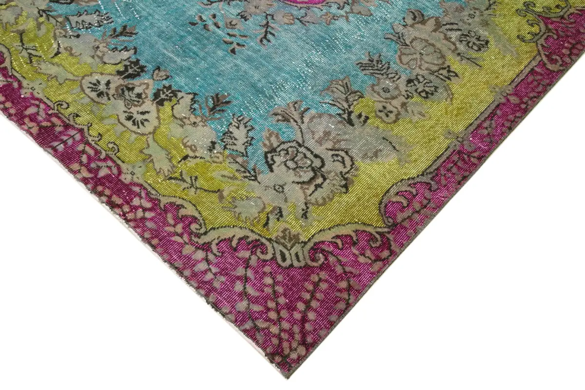 Oyma Pembe Pamuk Üzerine Yün El Dokuma Kilim-170x272 - Görsel 4