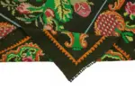 Moldovian Klasik Göbekli Siyah Pamuk Üzerine Yün El Dokuma Kilim-213x315 - Görsel 6