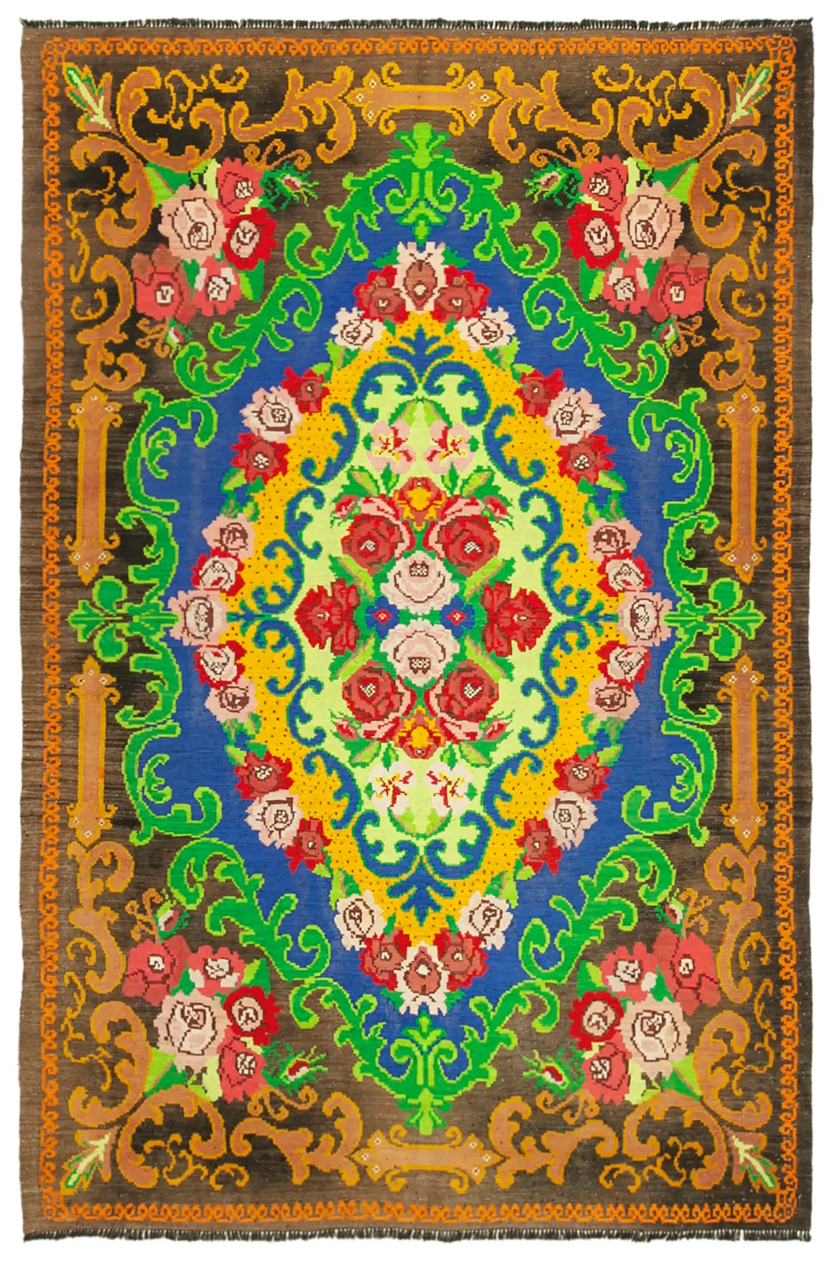 Rc_22247_1_Brown_Rose_Kilim_Rugs