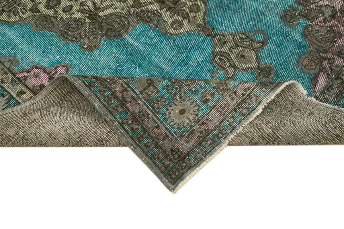 Oyma Gri Pamuk Üzerine Yün El Dokuma Kilim-180x271 - Görsel 6