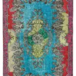 Oyma Multi Pamuk Üzerine Yün El Dokuma Kilim-180x280