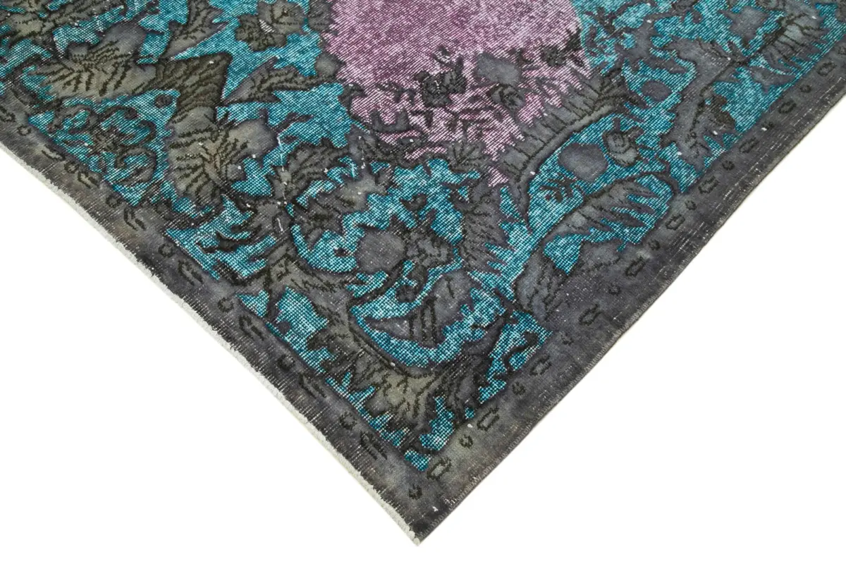 Oyma Gri Pamuk Üzerine Yün El Dokuma Kilim-163x280 - Görsel 4