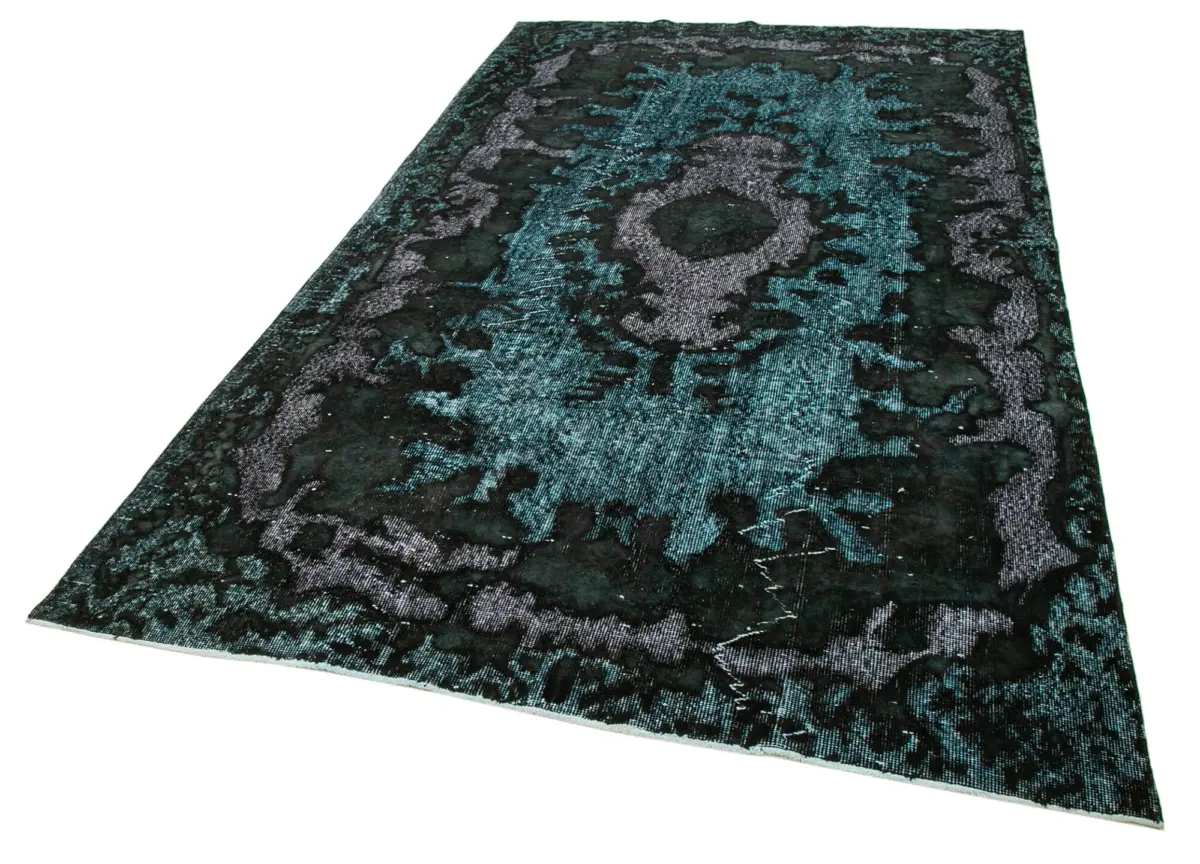 Oyma Siyah Pamuk Üzerine Yün El Dokuma Kilim-175x292 - Görsel 3