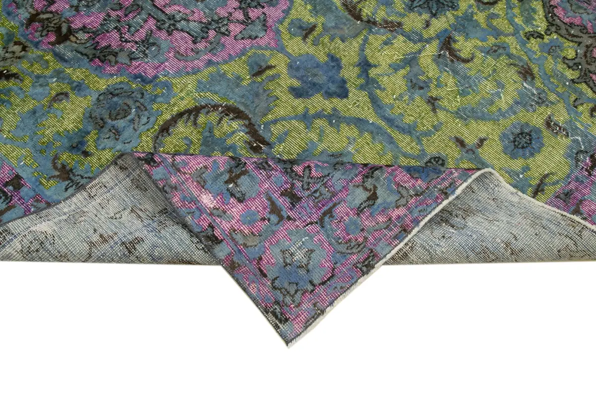 Oyma Pembe Pamuk Üzerine Yün El Dokuma Kilim-170x264 - Görsel 6