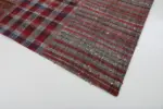 Chaput Patchwork Multi Renk Pamuk Üzerine Yün El Dokuma Kilim-203x291 - Görsel 4
