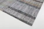 Chaput Patchwork Gri Renk Pamuk Üzerine Yün El Dokuma Kilim-247x350 - Görsel 4