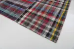 Chaput Patchwork Multi Renk Pamuk Üzerine Yün El Dokuma Kilim-257x307 - Görsel 4