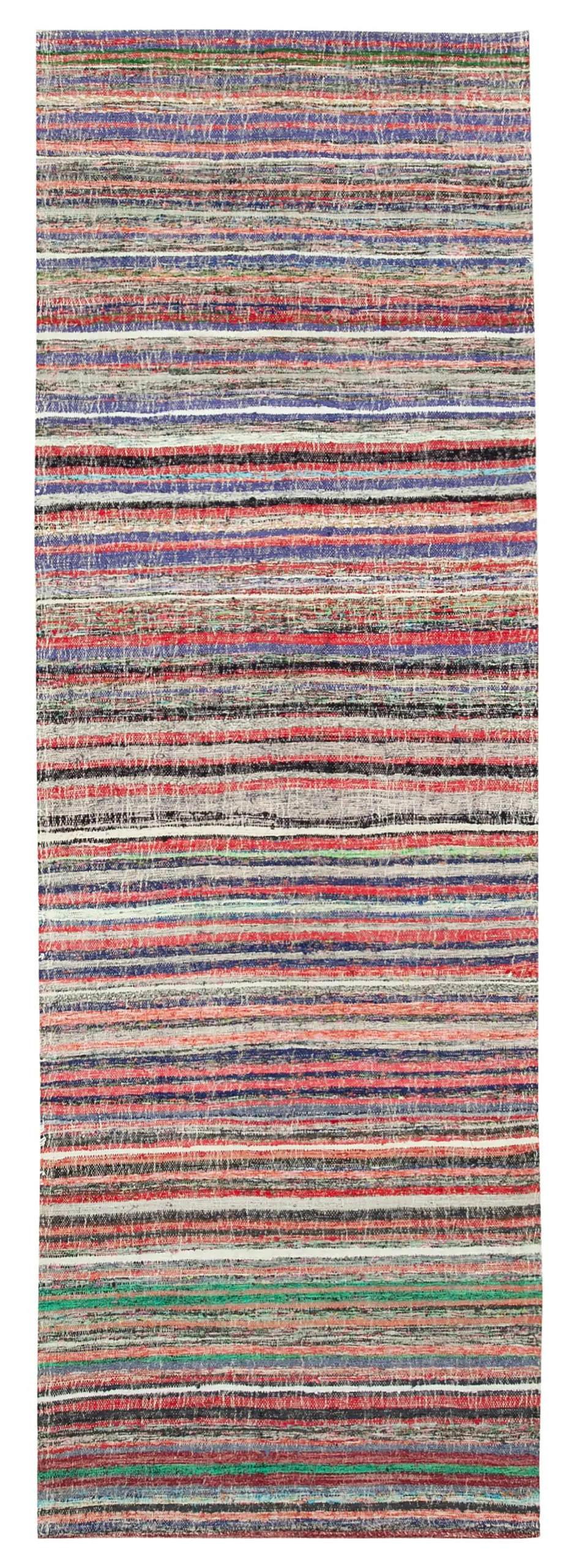 Rc_23030_1_Multicolor_Anatolian_Kilim_Runner_Rugs Anadolu Eskitme Multi Pamuk Üzerine Yün El Dokuma Kilim-115x350 - Görsel 1