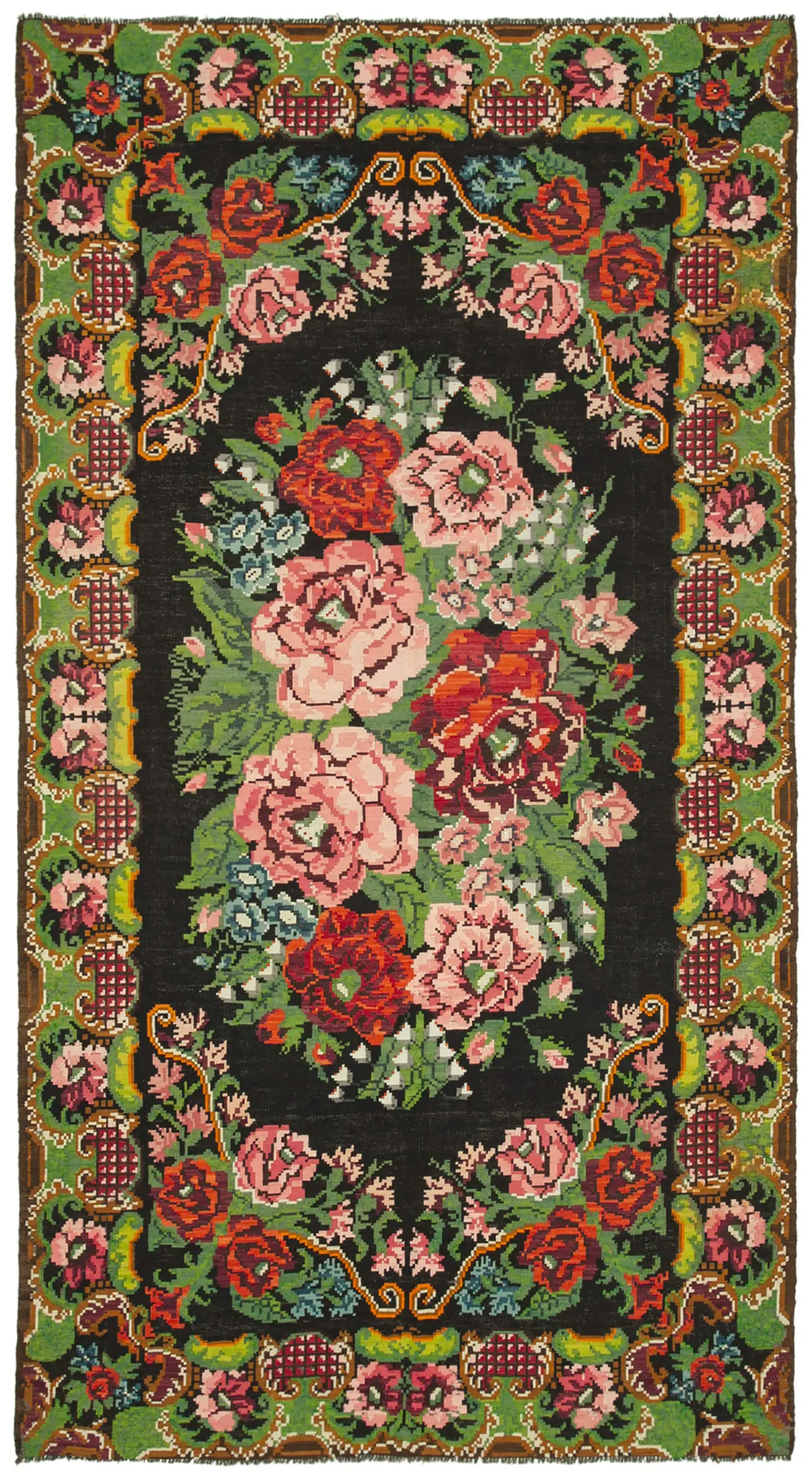 Rc_23259_1_Black_Rose_Kilim_Runner_Rugs
