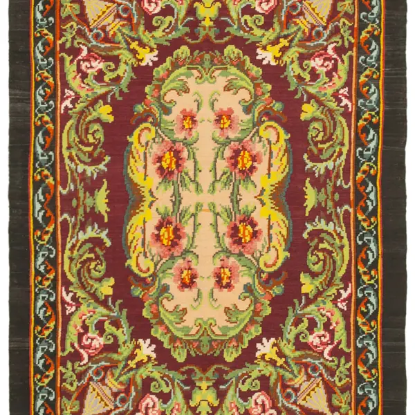 Rc_23274_1_Brown_Rose_Kilim_Rugs