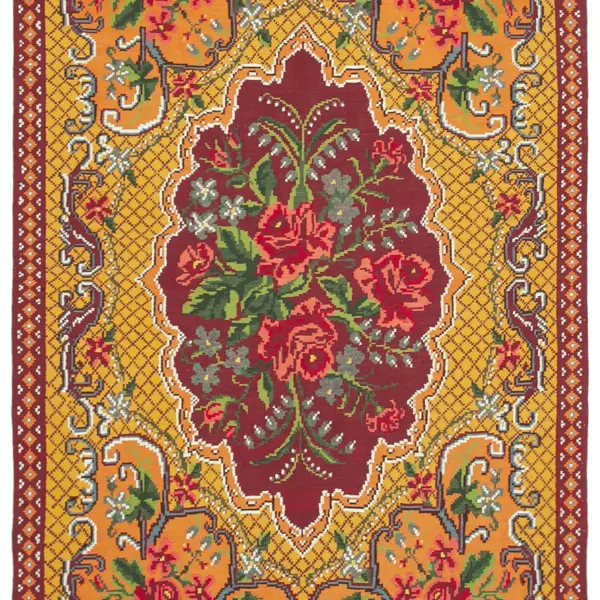 Rc_23377_1_Yellow_Rose_Kilim_Rugs