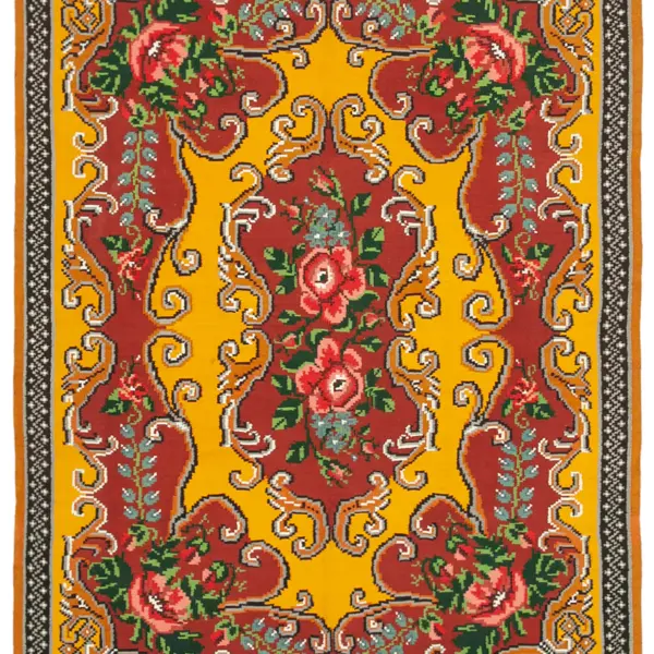 Rc_23410_1_Yellow_Rose_Kilim_Rugs